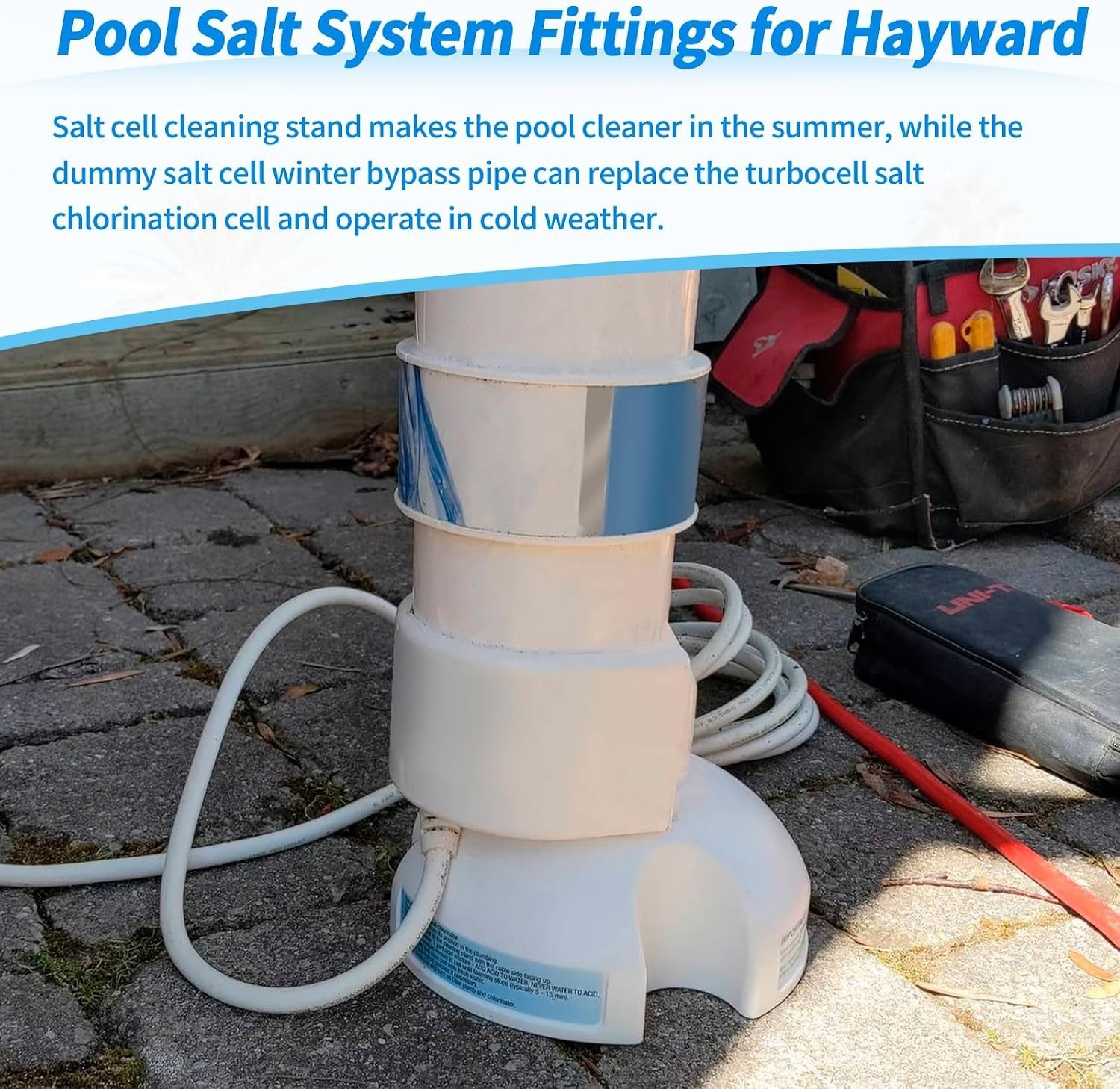 Hayward T-Cell Salt System Cleaning & Bypass Stand