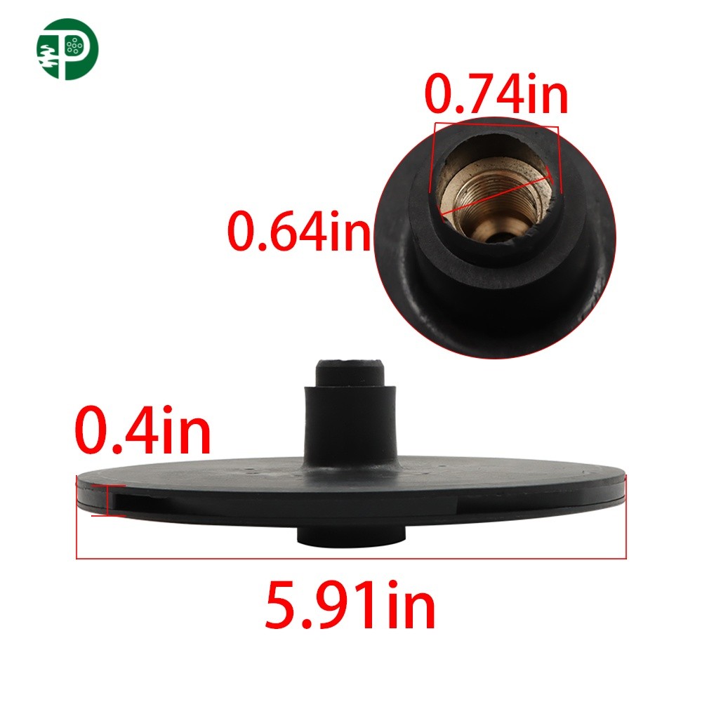 PB4-60 Booster Pump Impeller Pool Cleaner R0536400 for Polaris New Style