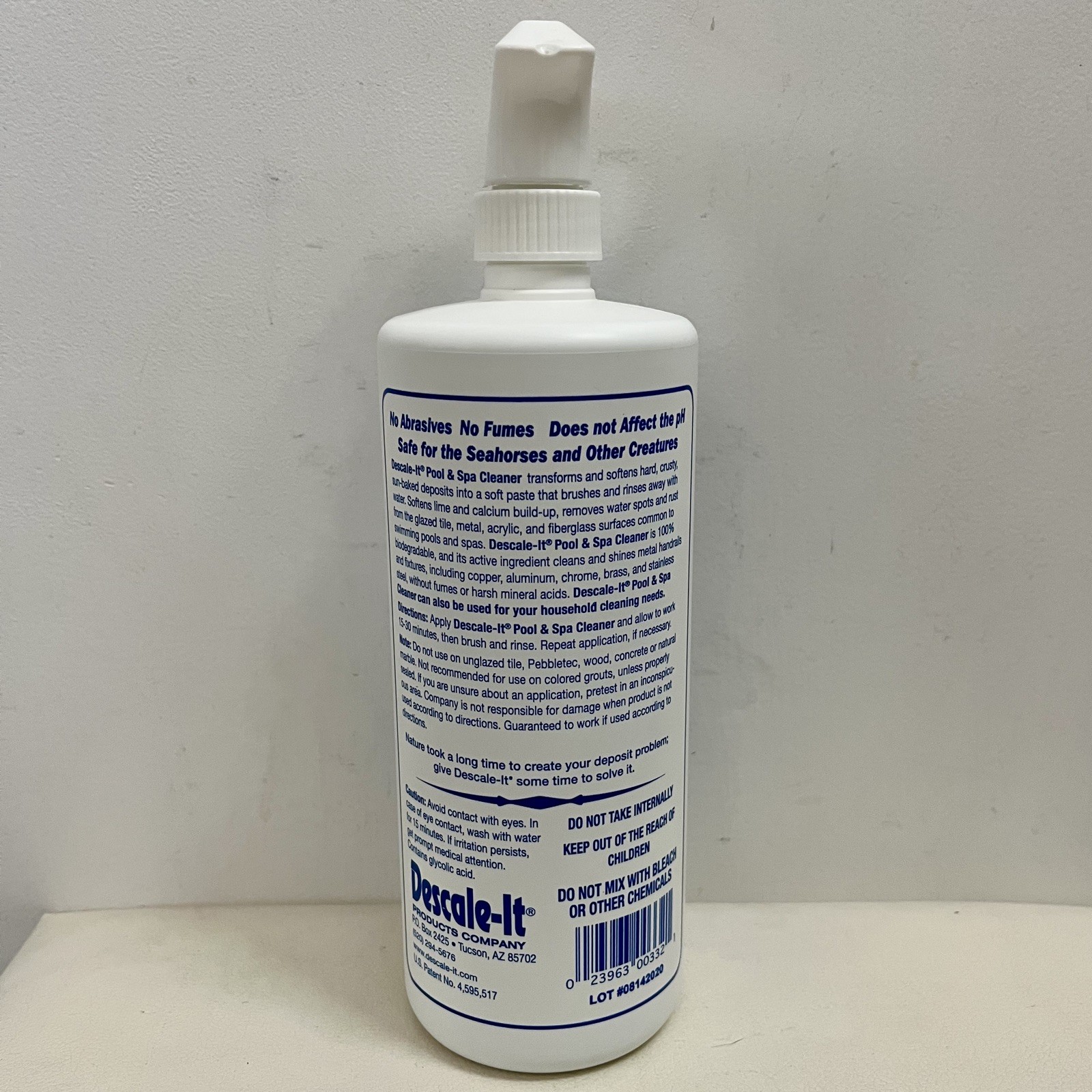 Descale-It Products Descale-It Pool and Spa Cleaner 32oz Leslie&rsquo;s Biodegradable
