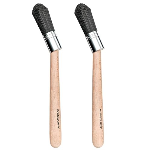 Parts Cleaning Brush Home and Auto Use Parts Cleaner Brush Balck-wt2pcs