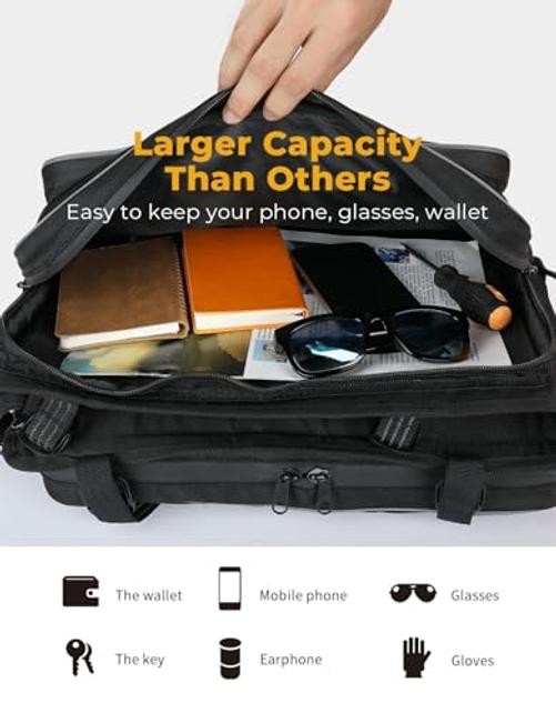 PRO XP Overhead Roof Bag, Large-Capiticy 1680D Water-resistant Overhead Roof