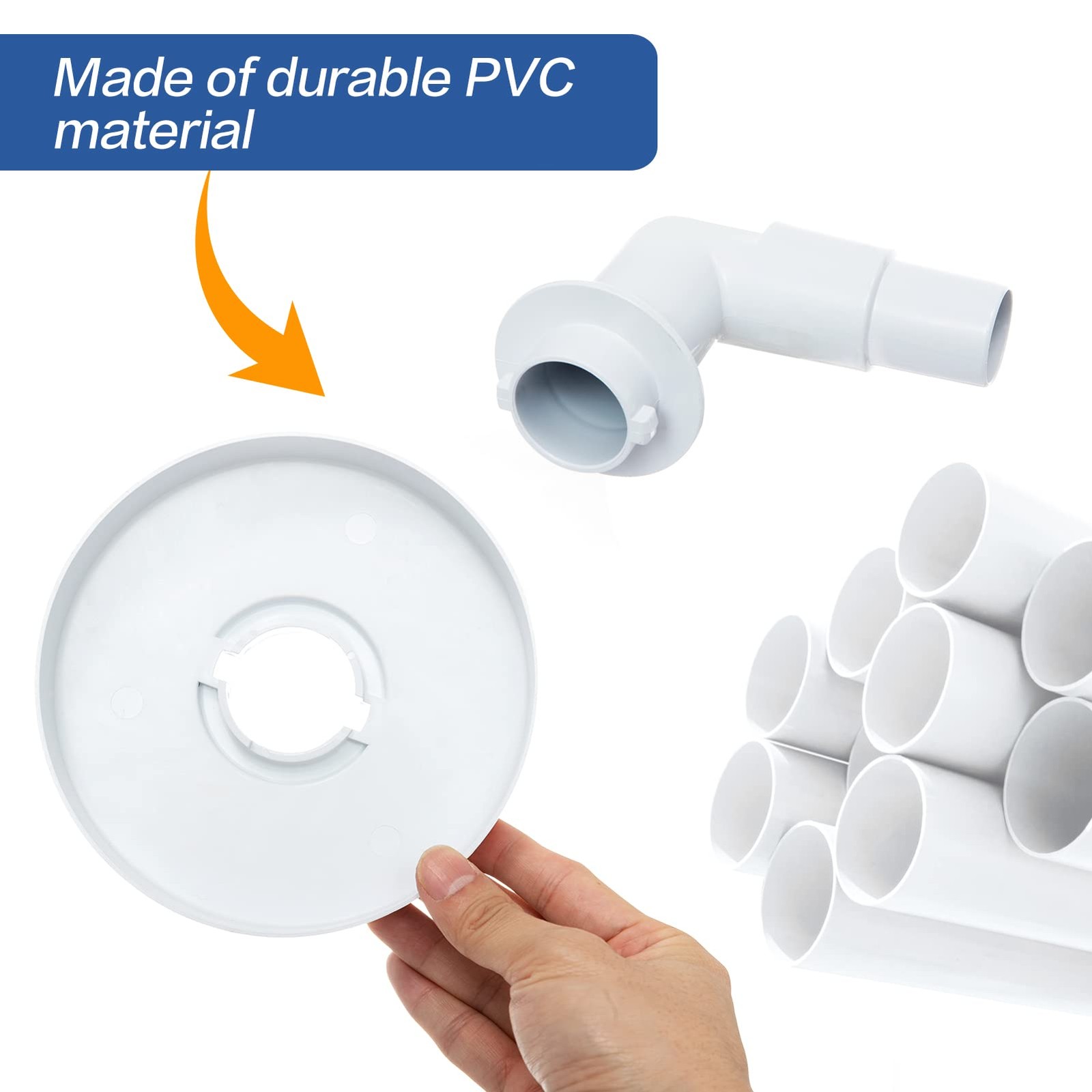 AboveGround Pool Vacuum Plate Adapter Compatible with Hayward Skimmers