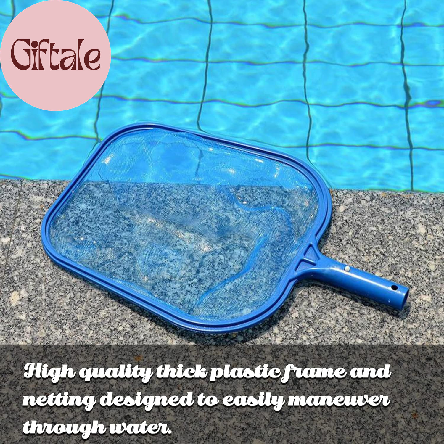 Swimming Pool Cleaner Supplies/Professional Heavy Duty Pool Leaf Rake Fine Mesh
