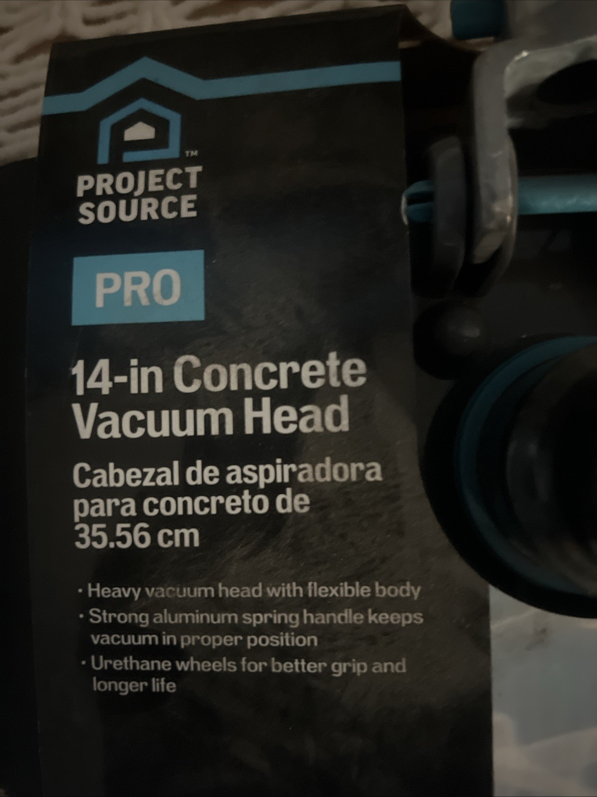 Project Source Pro 14-in Concrete Vacuum Head