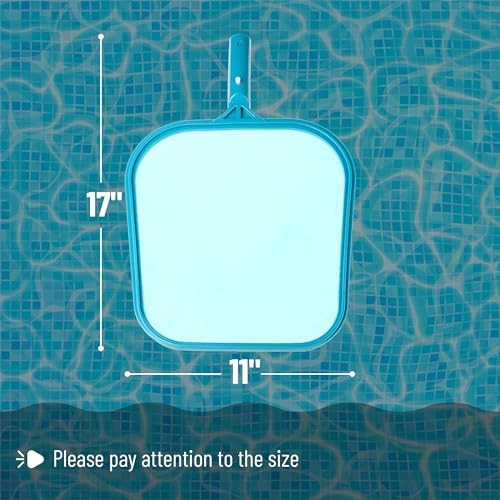 – Pool Skimmer Net, Pool Net, Pool Nets for Cleaning, Pool Skimmer, Sky Blue