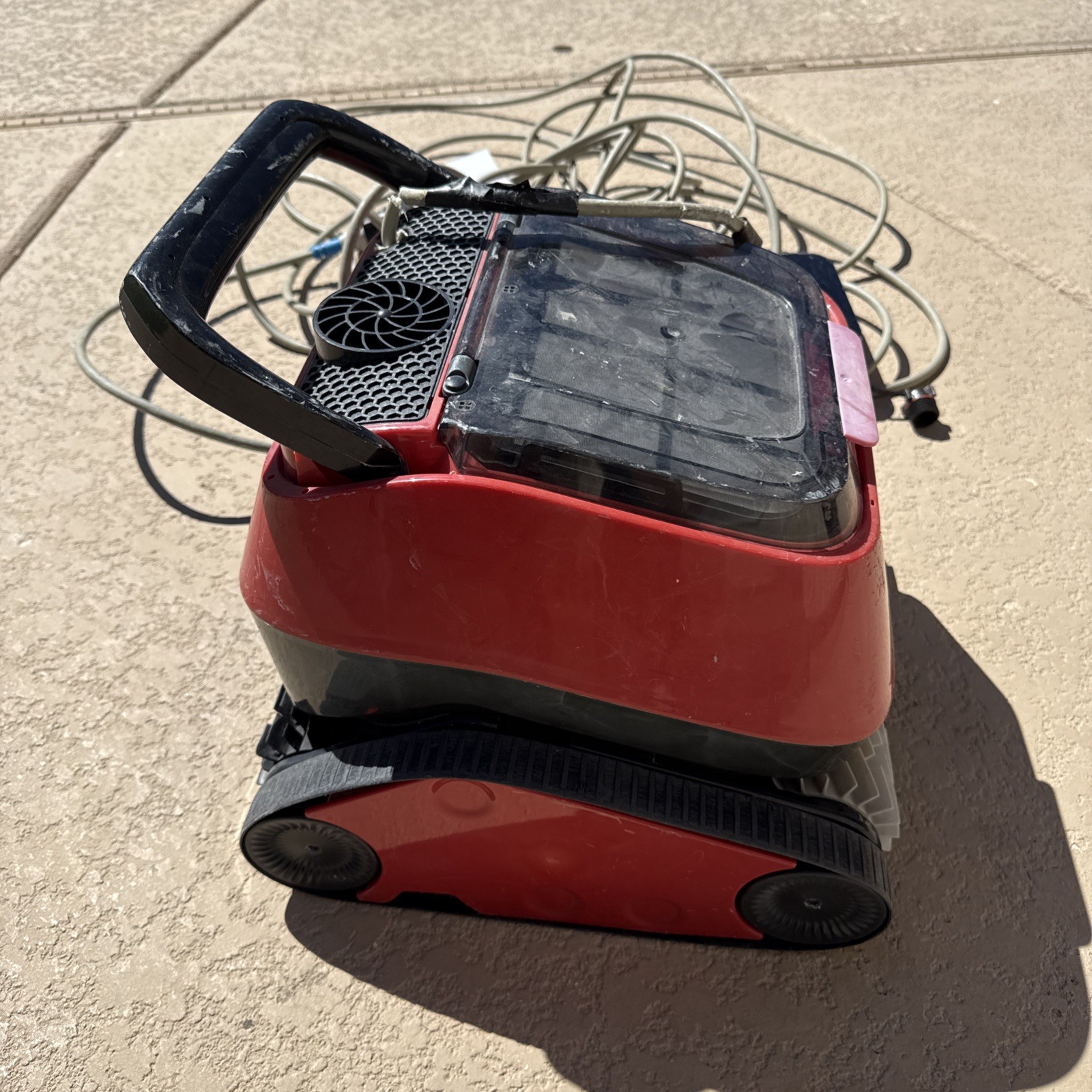 Inferno Robotic Pool Cleaner Unit Untested For Parts Or Repair