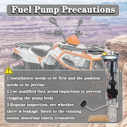 47-1020 Fuel Pump Pressure Stabilization Lower Noise Compatible with Polaris