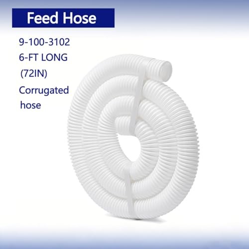 6-Ft Cuffless Feed Hose Replacement for Polaris 360 Pool Cleaner, 1