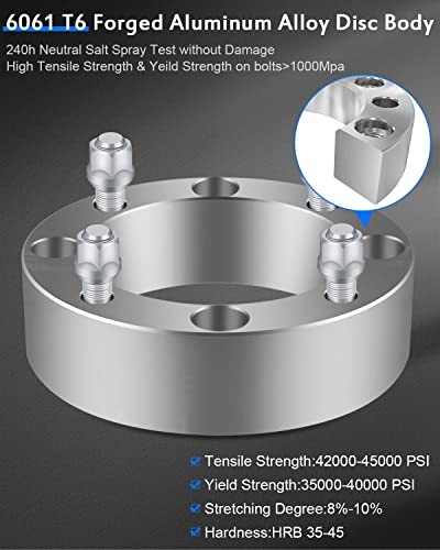 4 Lug Wheel Spacers 2 inch 4x156mm to 4x156mm 131mm 2pcs 4×156 wheel spacers