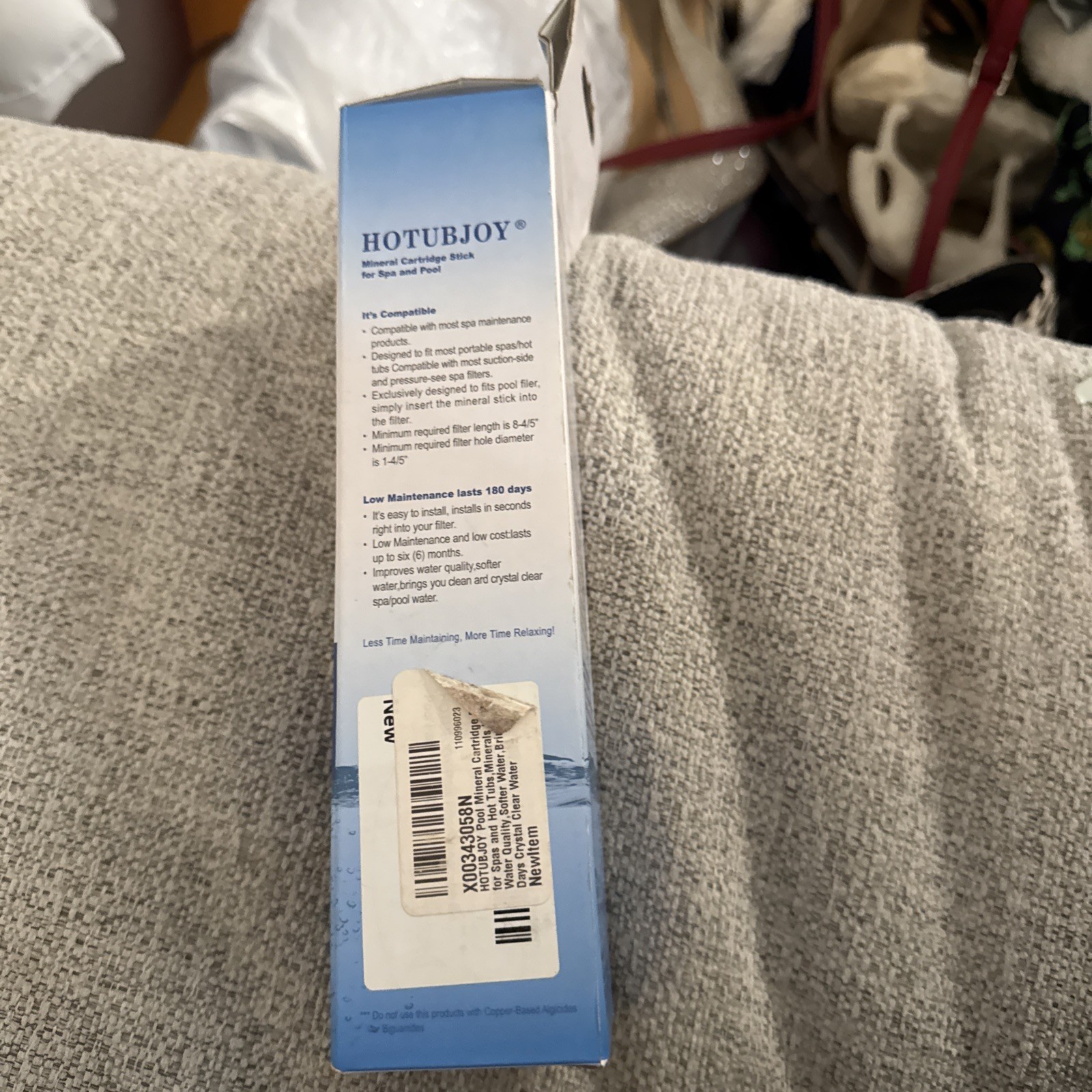 Webuy HOTUBJOY Spa Filter Cartridge Stick Mineral Hot Tub Purifier (1 Count)