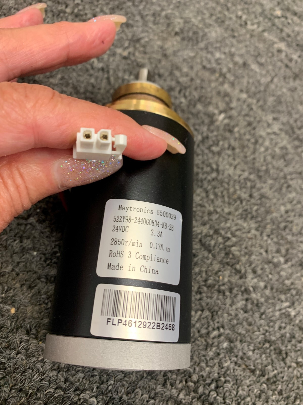MAYTRONICS DOLPHIN NAUTILUS CC, ACTIVE 20 PUMP MOTOR 5500029 / 52ZY98 ( USED