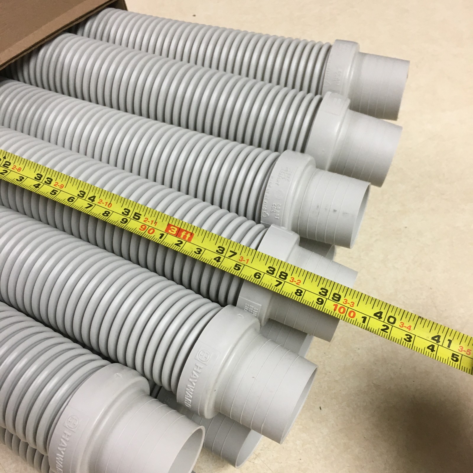 Heyward Pool Cleaner 12 Piece Hose Kit, 1 Leader, 11 Connector Hoses 40&prime; Length