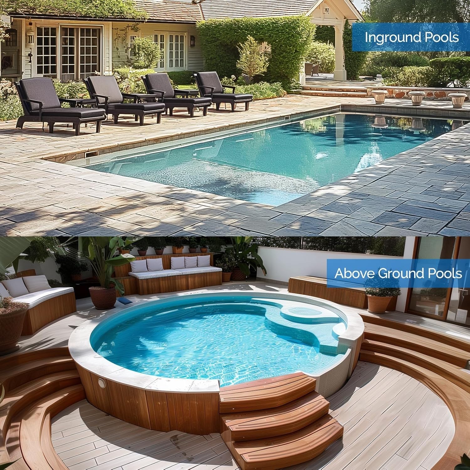 2025 Upgrade Automatic Pool Vacuum Cleaner with 39.6ft Tangle-Free Hose
