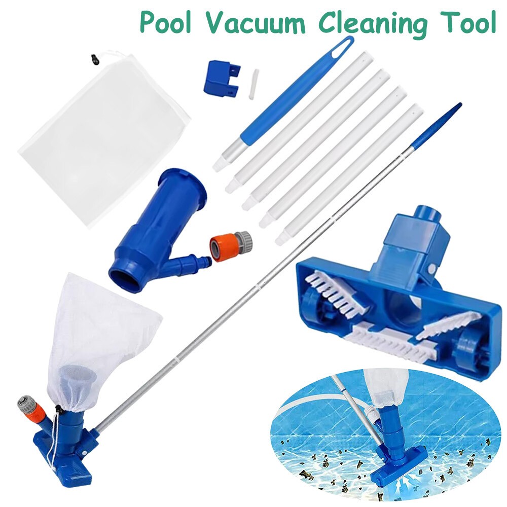 Swimming Pool Spa Suction Vacuum Head Cleaner Cleaning Kit Pool Accessories Tool