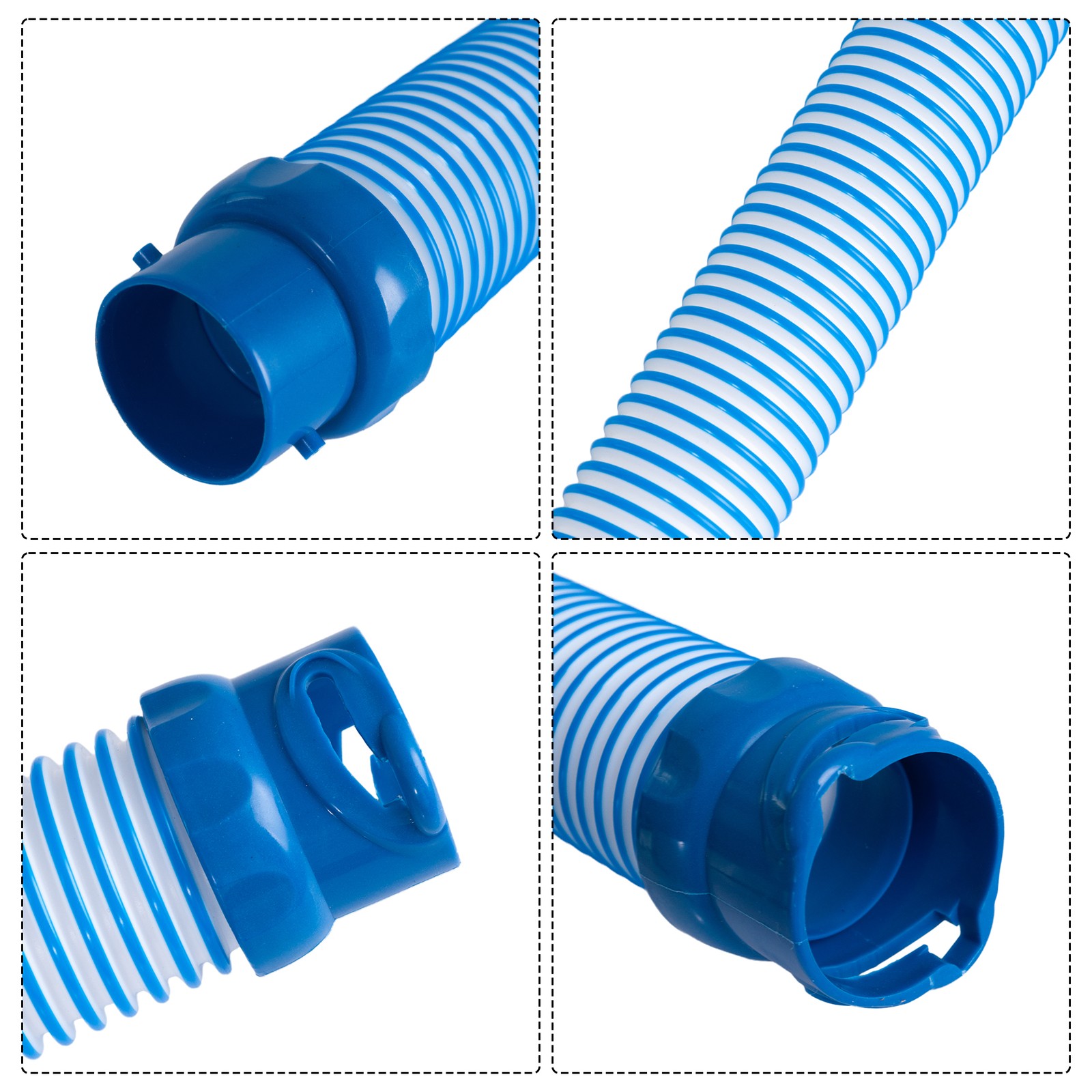 12 Pack 39 Inch Pool Vacuum Hose Twist Lock Hose for Zodiac Baracuda MX8