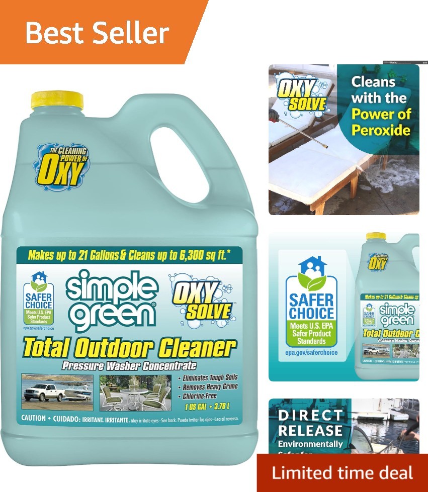 Versatile Oxy Solve Total Outdoor Cleaner – Covers 6,400 sq. ft. Smart Choice
