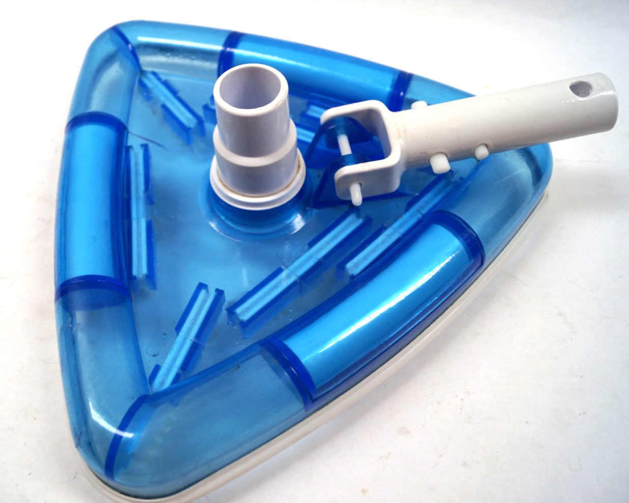 Triangular Swimming Pool Vacuum Bottom Brush Head Heavy Duty Weighted WORKS E223