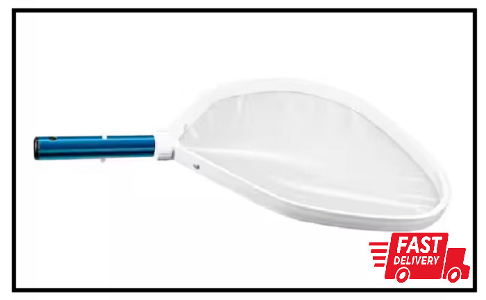 Heavy-Duty Aluminum Leaf Skimmer for Swimming Pools and Spas