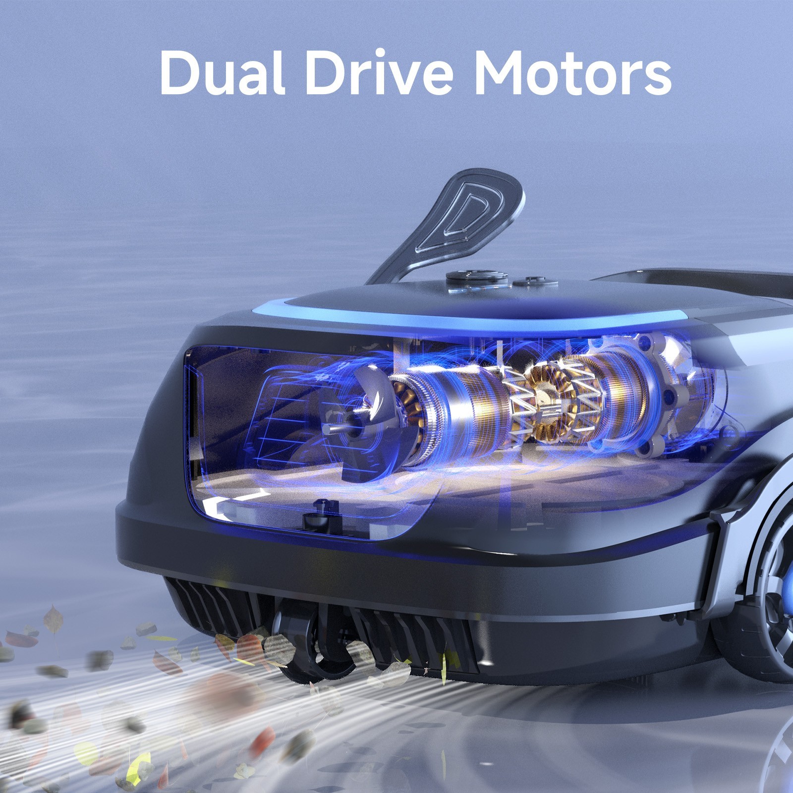 WYBOT A1 Cordless Robotic Pool Cleaner Vacuum Above Ground Flat 120Min AutoPark