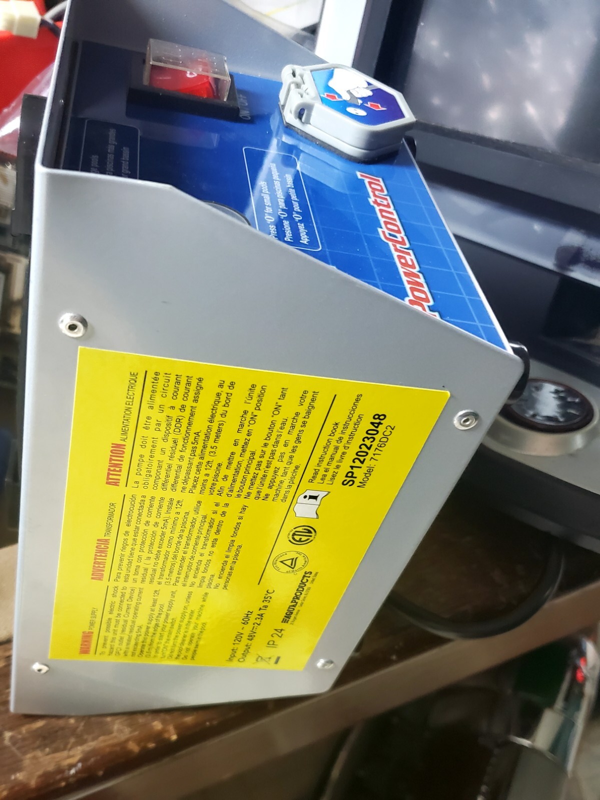 AquaBot Rover 48v Power Supply Model 7176DC