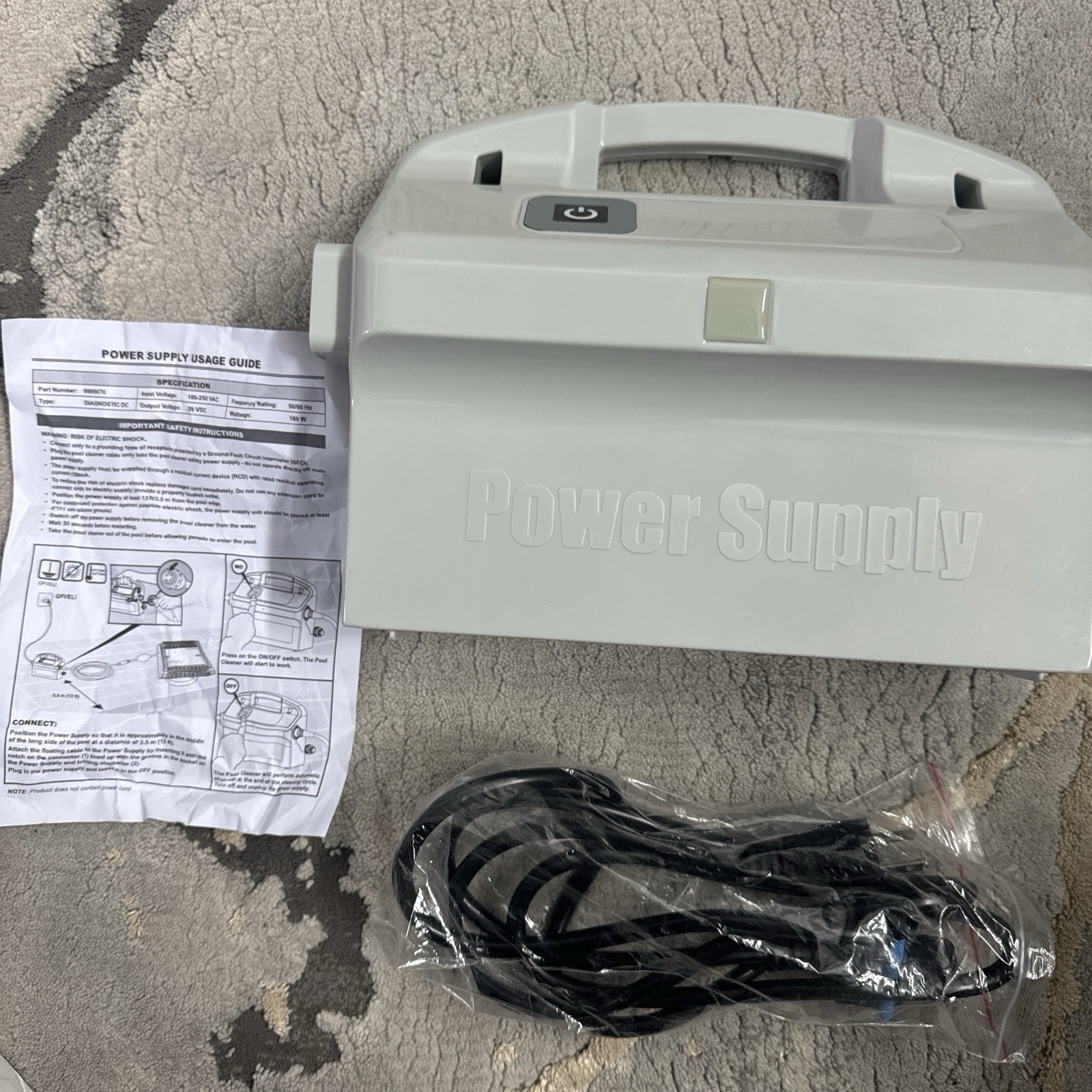 9995670-US-ASSY Basic Power Supply Replacement for Dolphin Diagnostic No Box