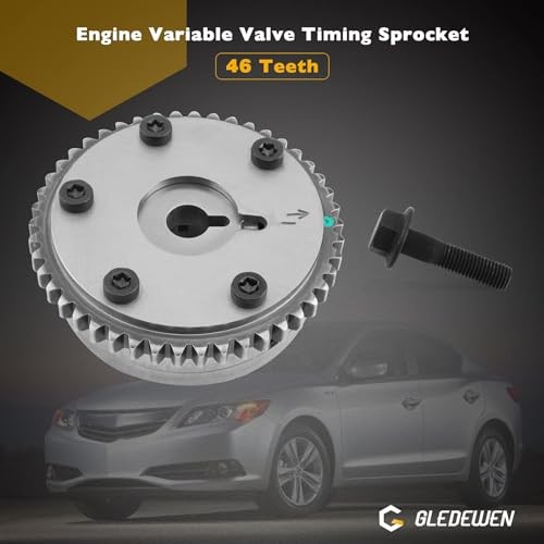2.4L Engine Timing Chain Set With Camshaft Adjuster & VVT Gear, Compatible