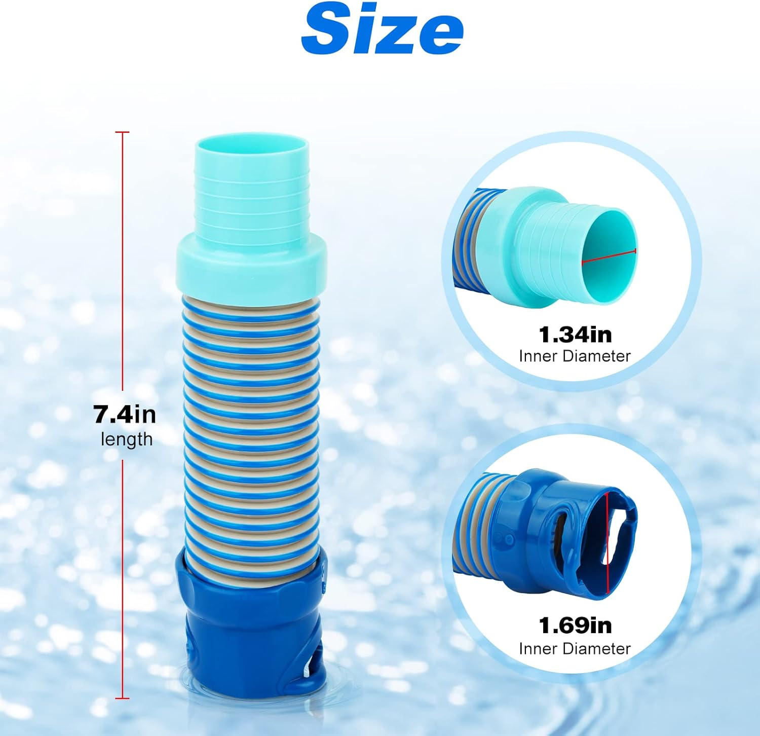 X77094 for Zodiac MX6 Hose for Zodiac Pool Cleaner Leaf Catcher Hose Adaptor