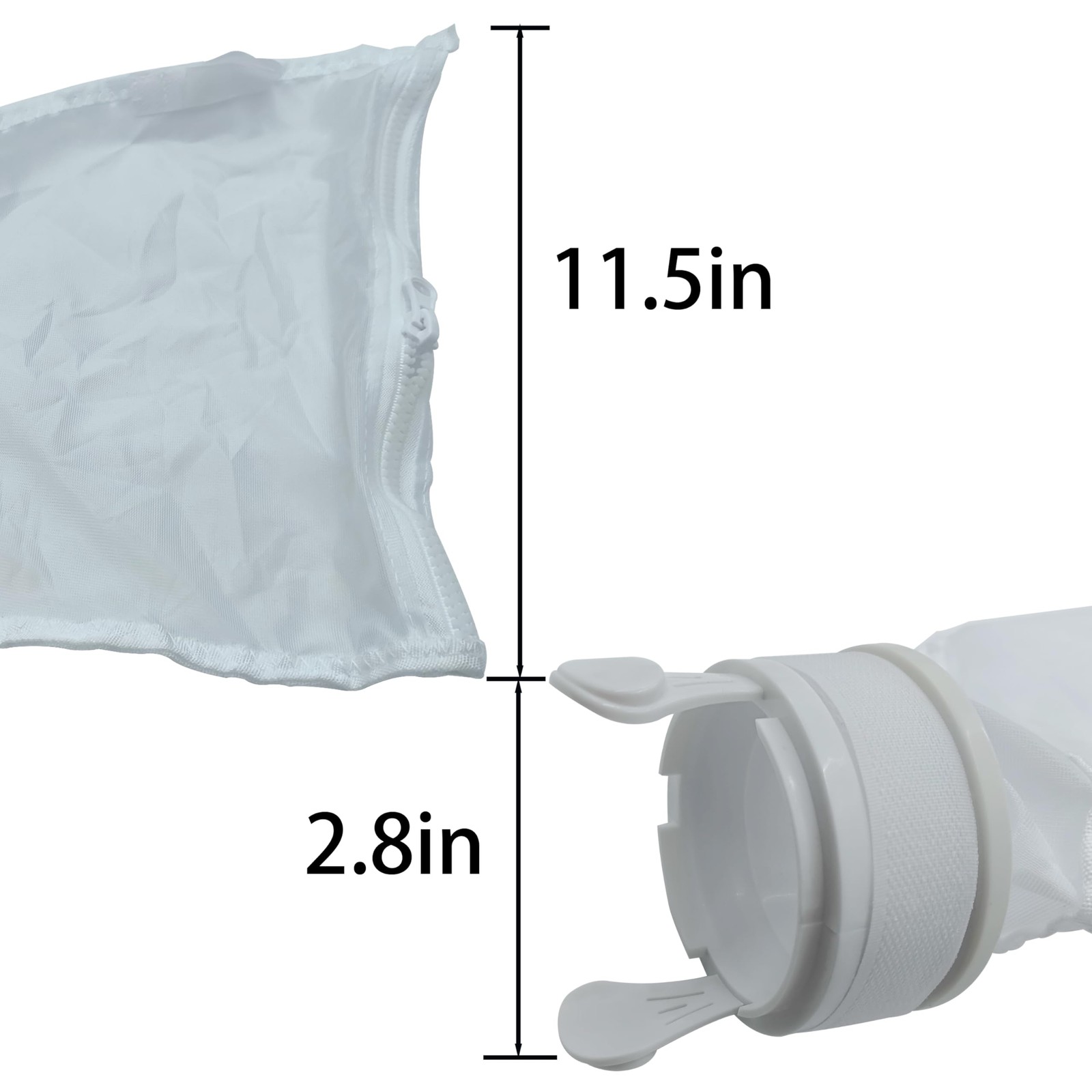 Pool Cleaner Sand and Silt Bag Replacement for Polaris 280, 480 2 Pack