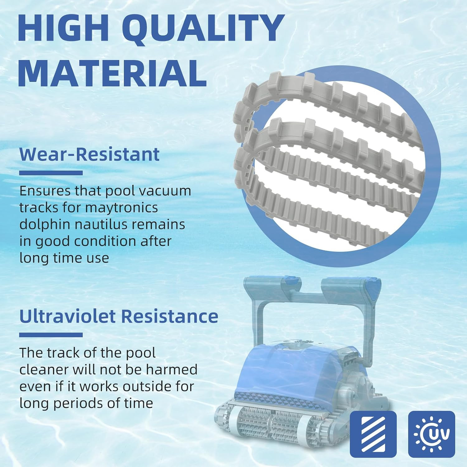 9985006-R2 Pool Cleaner Timing Tracks for Maytronics Dolphin Robotic