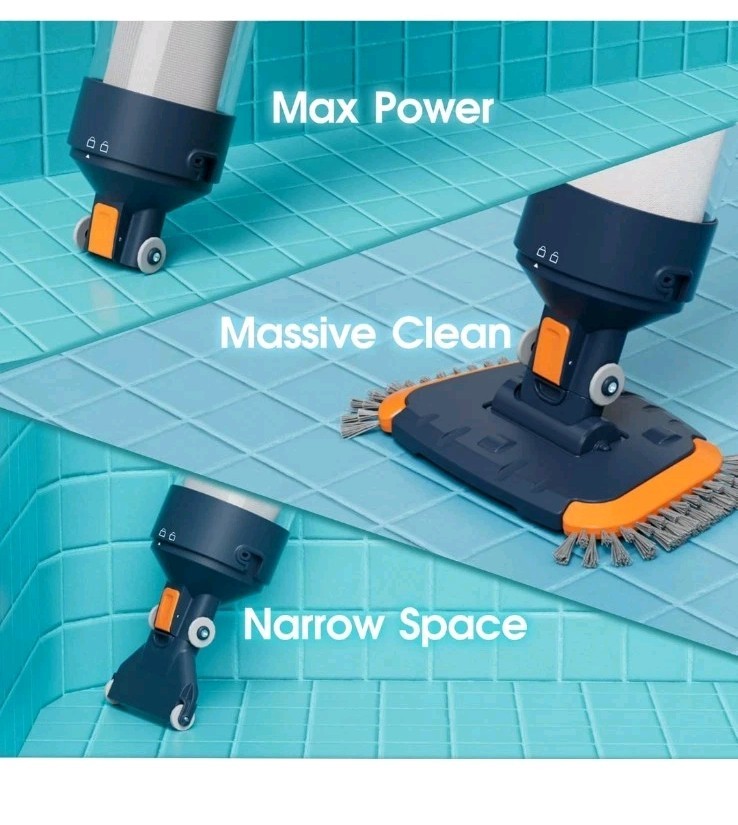POOL BLASTER POWERFULL SUCTION Centennial Cordless Pool Spa Vacuum Handheld NEW