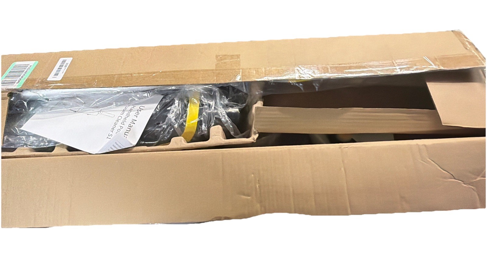 Lydsto S1 Handheld Cordless Pool Vacuum Dual Phase Debris Filter Opened Box