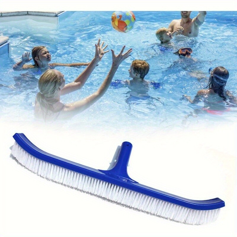 17 Inch Swimming Pool Brush Portable Design for Cleans Walls, Tiles & Floors