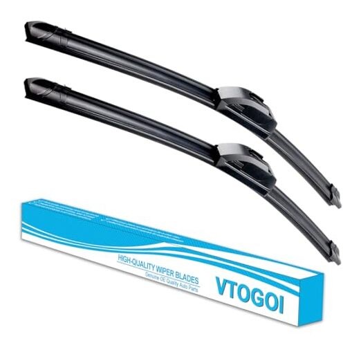 OEM Quality 21 »+21 » Windshield Wiper Blades – Premium All-Seasons J-Hook
