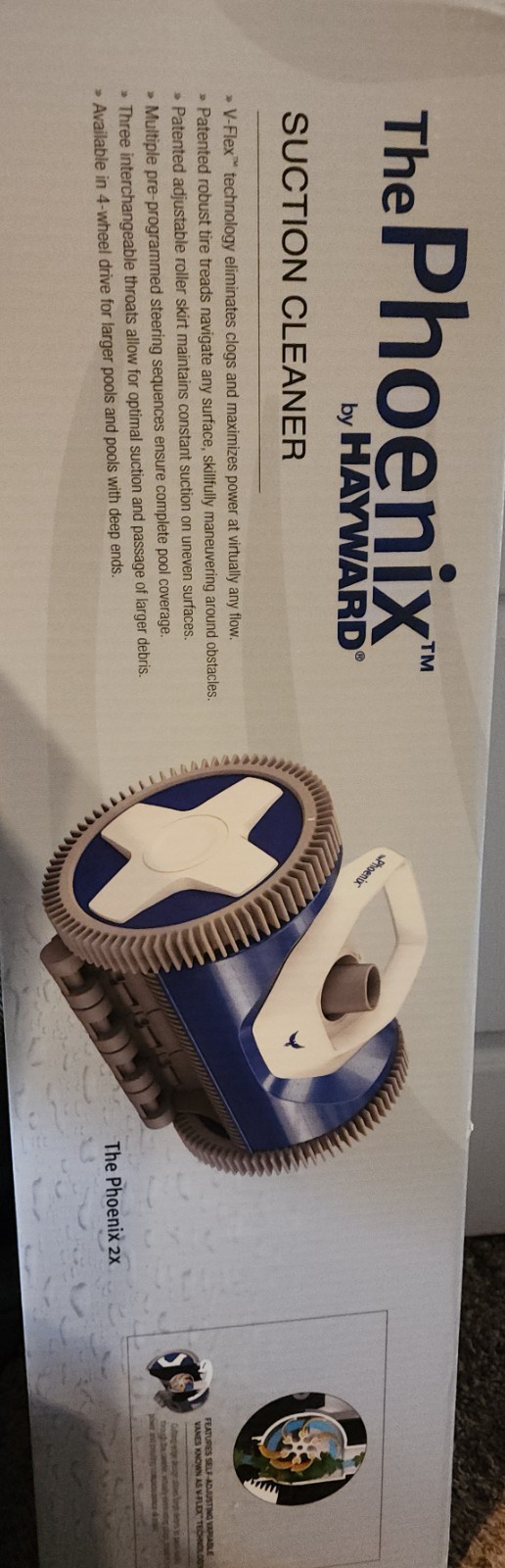 Hayward Phoenix 2X 2-Wheel Suction Side Pool Cleaner PES22CSTX – FREE SHIPPING!!