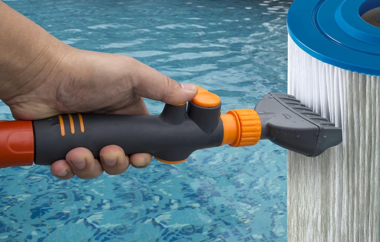 Durable Pool & Spa Filter Cleaner – Removes Dirt in Seconds for Easy Maintenance