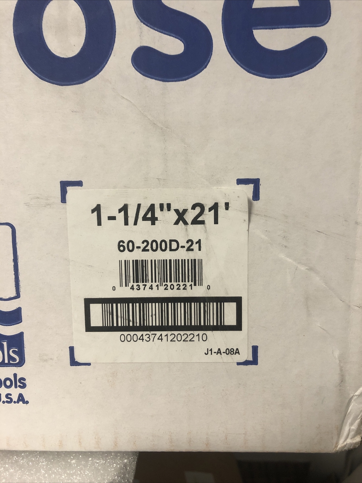60-200D-21 JED Pools Deluxe Super Loop Swimming Pool Vacuum Hose 1-1/4&Prime; X 21&prime;
