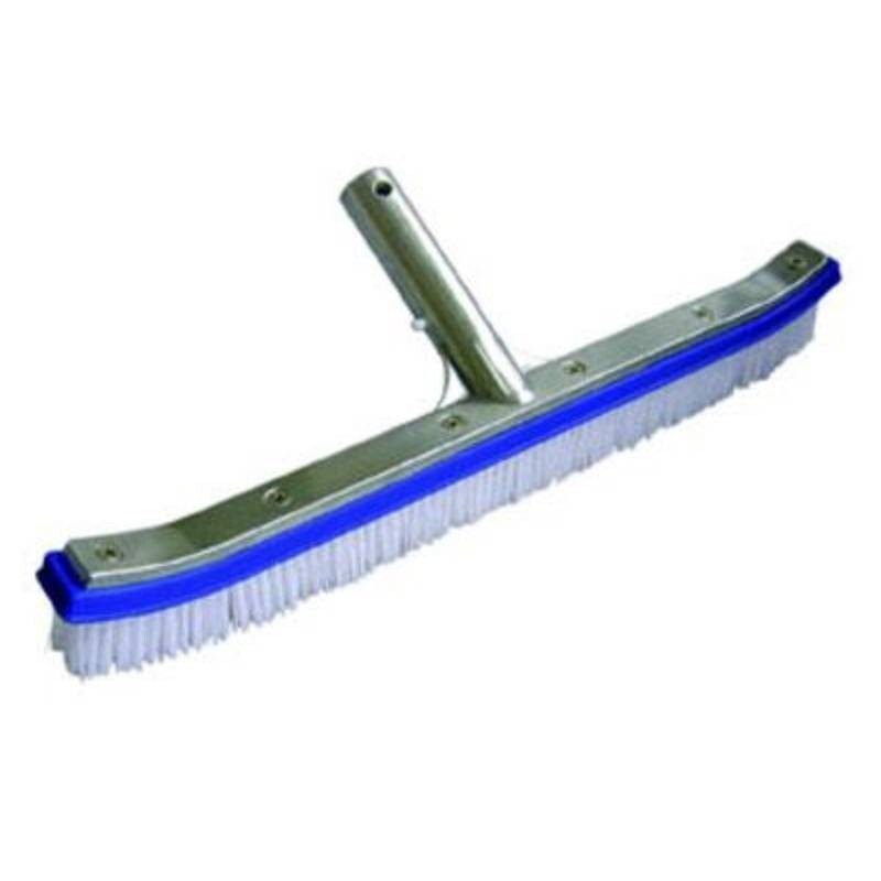 PoolStyle DELUXE Wall Brush PSL400135 18&Prime; Nylon Swimming Pool Brush
