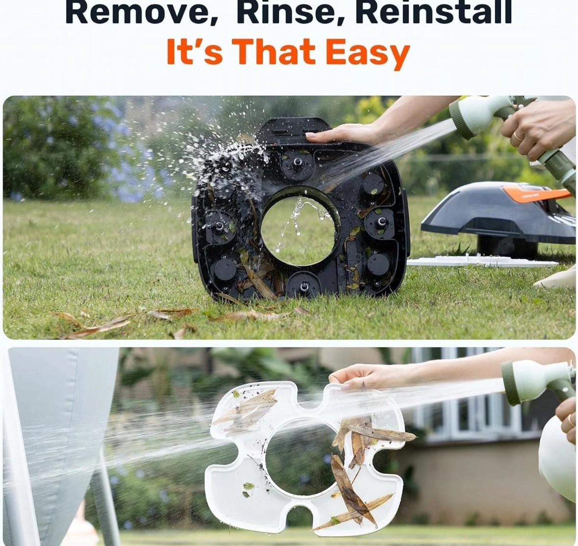 Gosvor LiteVac 800 PRX1S Portable Cordless Robotic Automatic Pool Cleaner