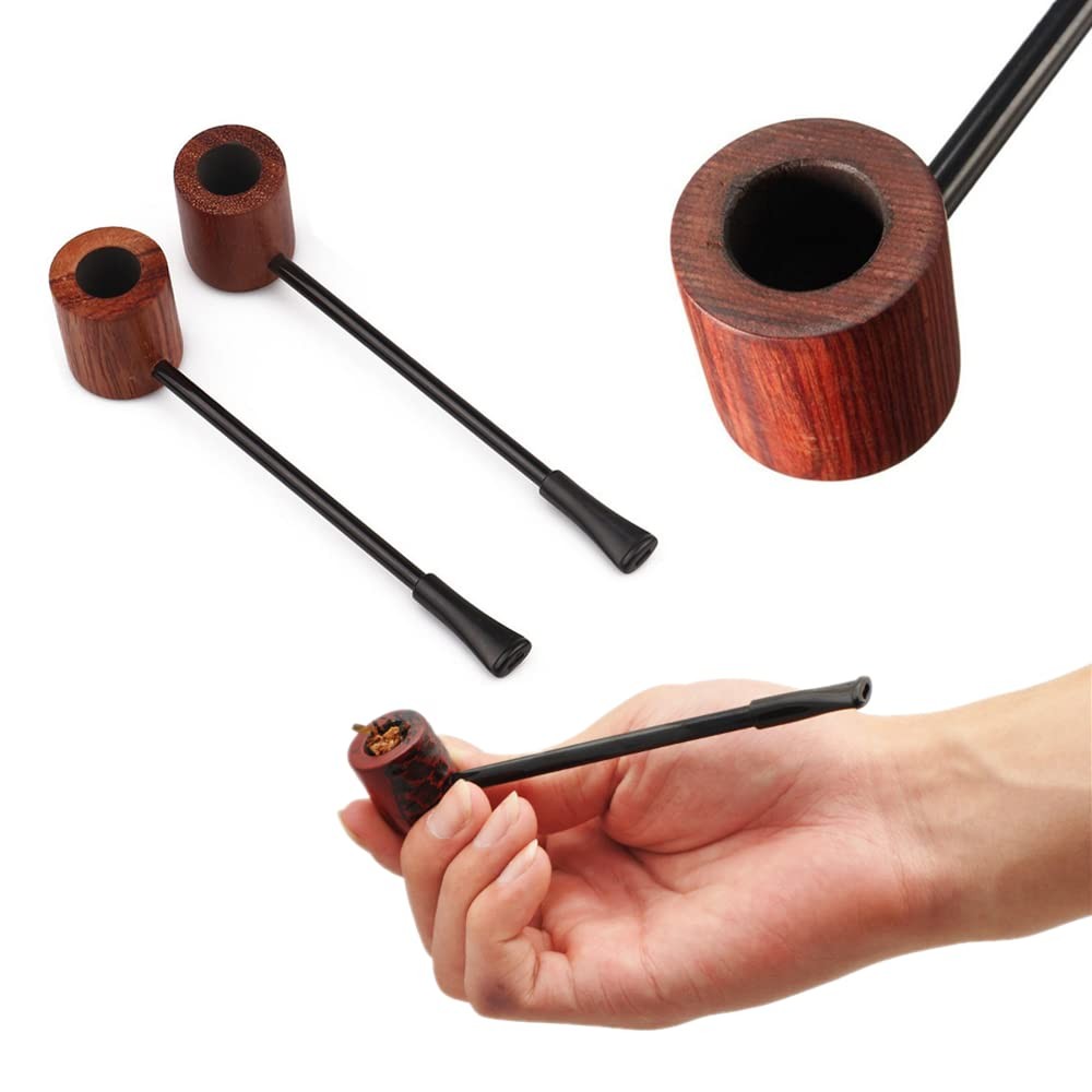 1 PCS Tobacco Pipe Classical Smoking Wooden Cigar Pipes NO