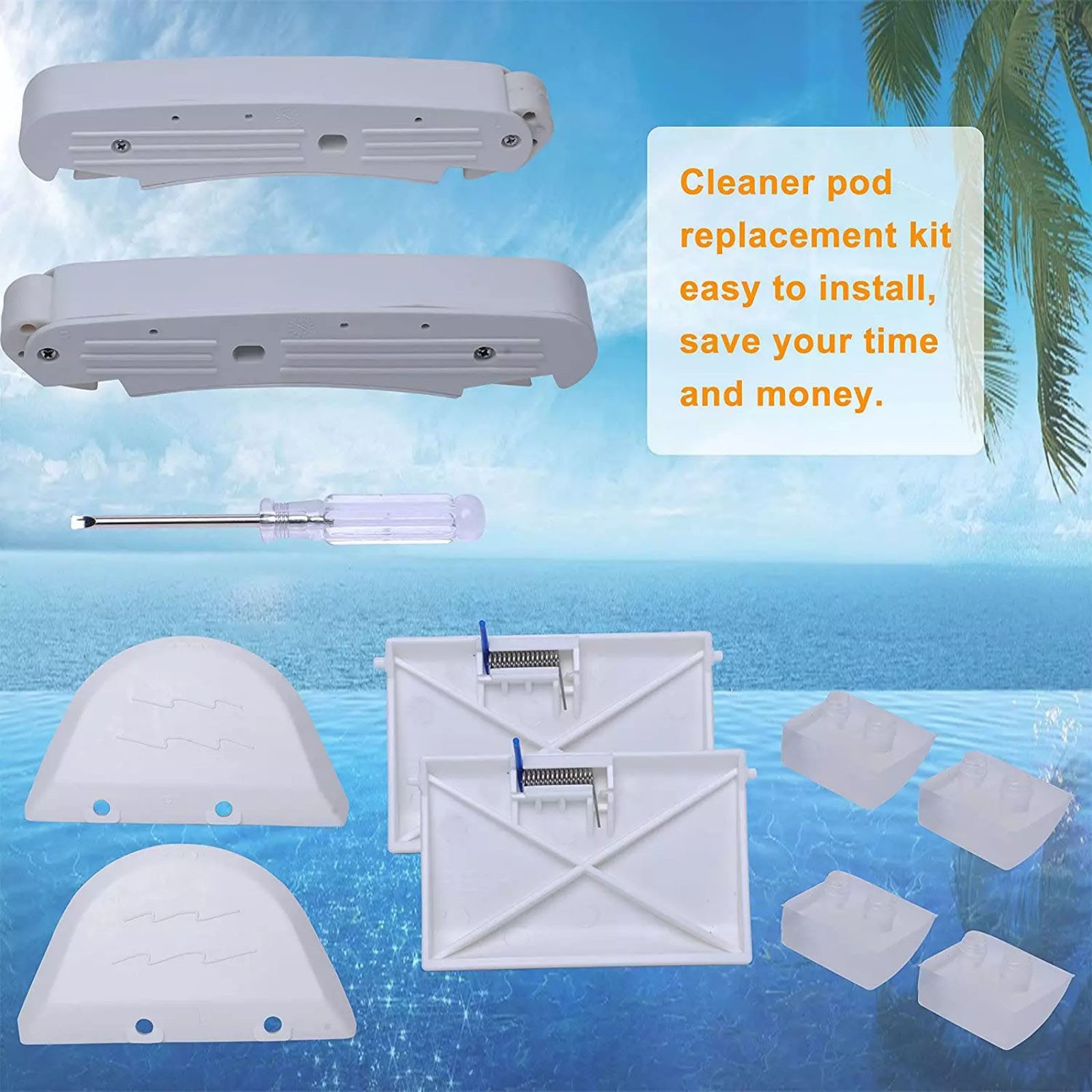 AXV417WHP Pool Cleaner Kit Fit For Arneson Pool Vac, For Pool Vac Ultra