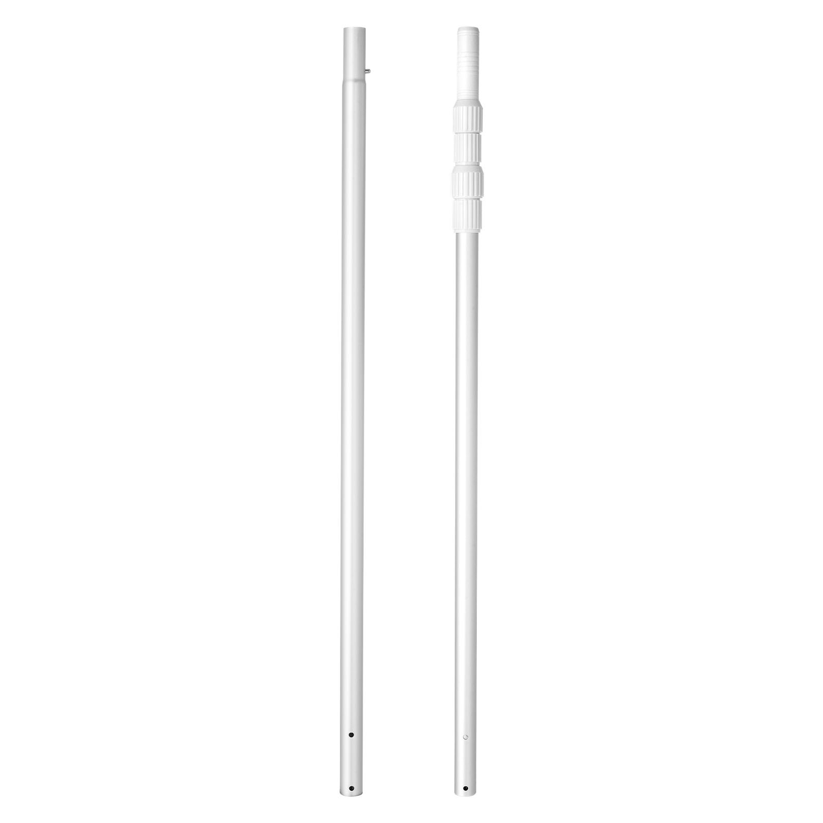 VEVOR Swimming Pool Pole 3.4 to 12 ft Telescopic Aluminum Alloy Twist Locking