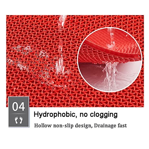 Drainage Non Slip PVC Floor Mats for Swimming Pool Bathroom Garage Restaurant