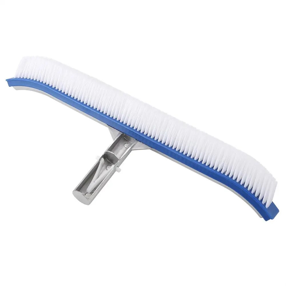Professional Heavy Duty 18&Prime; Swimming Pool Floor Wall Cleaning Brush Head Tool