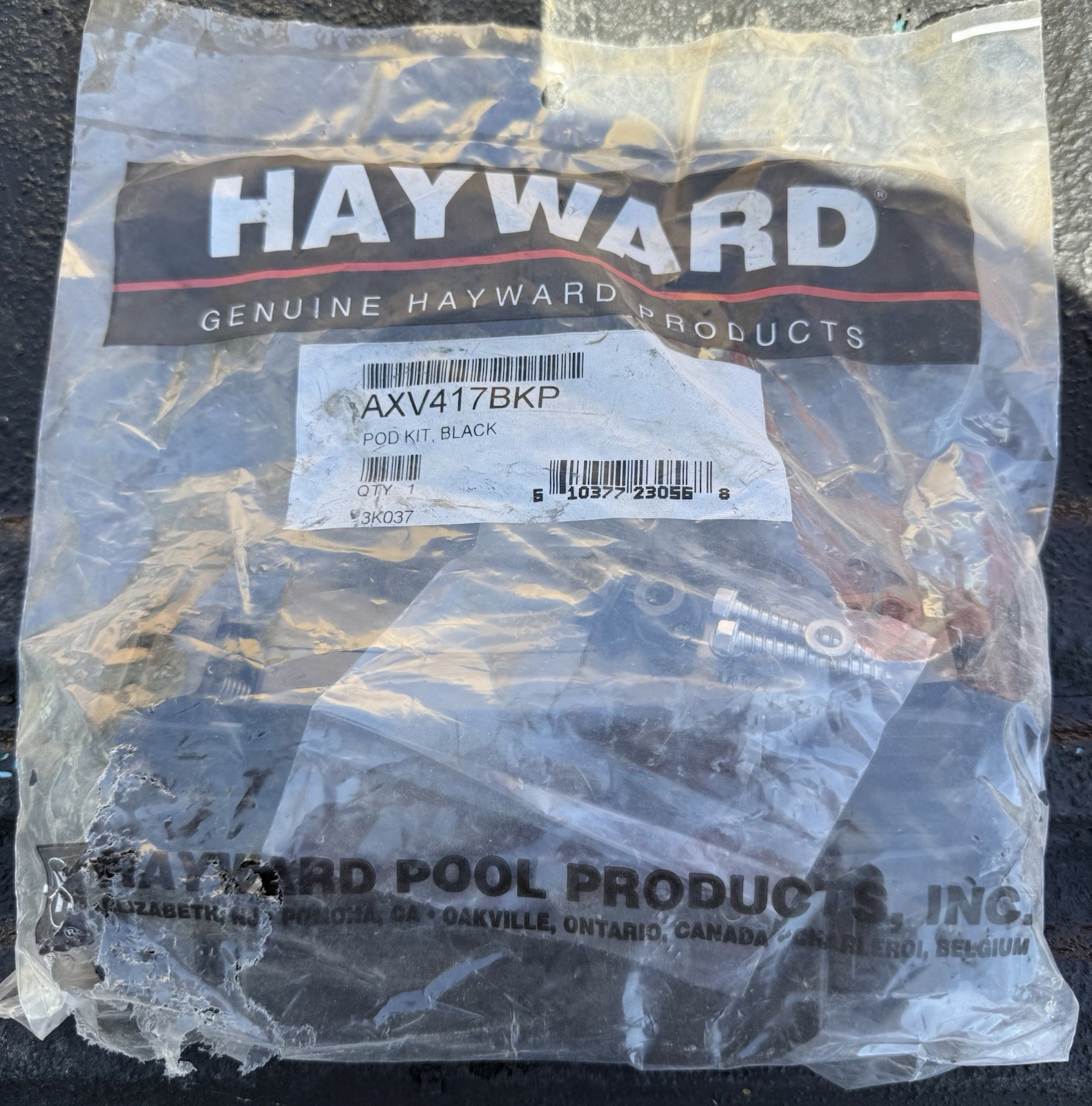 Hayward Pod Kit Black AXV417BKP