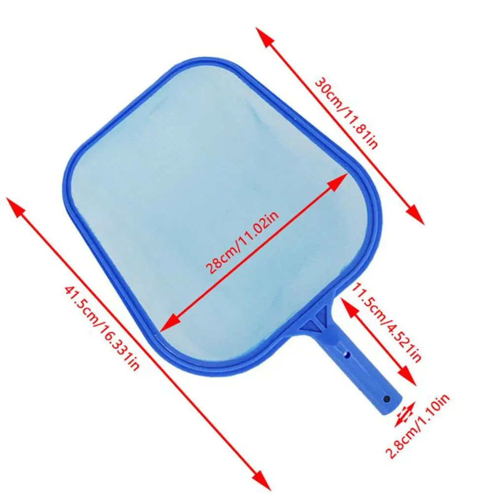 Lightweight Pool Skimmer Net Wide Mouth Leaf Mesh Cleaning Tools Accessories