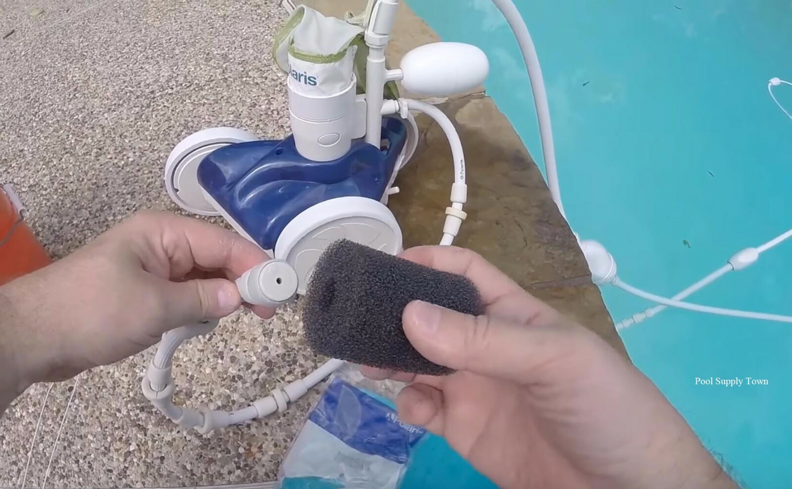 12 PK Sweep Hose Tail Scrubber 9-100-3105 For All Polaris 3-wheel Pool Cleaner