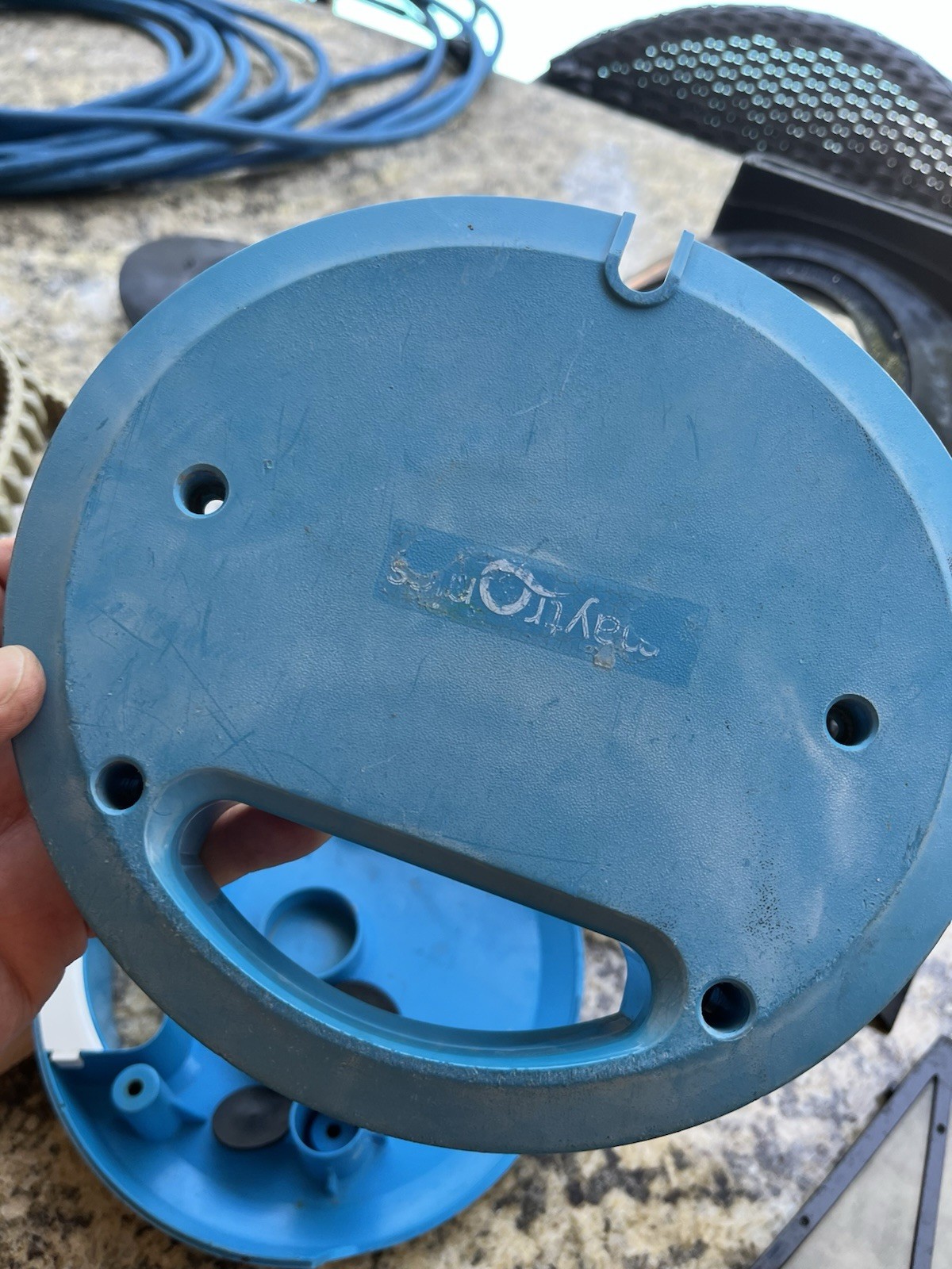 Dolphin Nautilus 115V CB Robotic Pool Cleaner PARTS ONLY from a working unit.