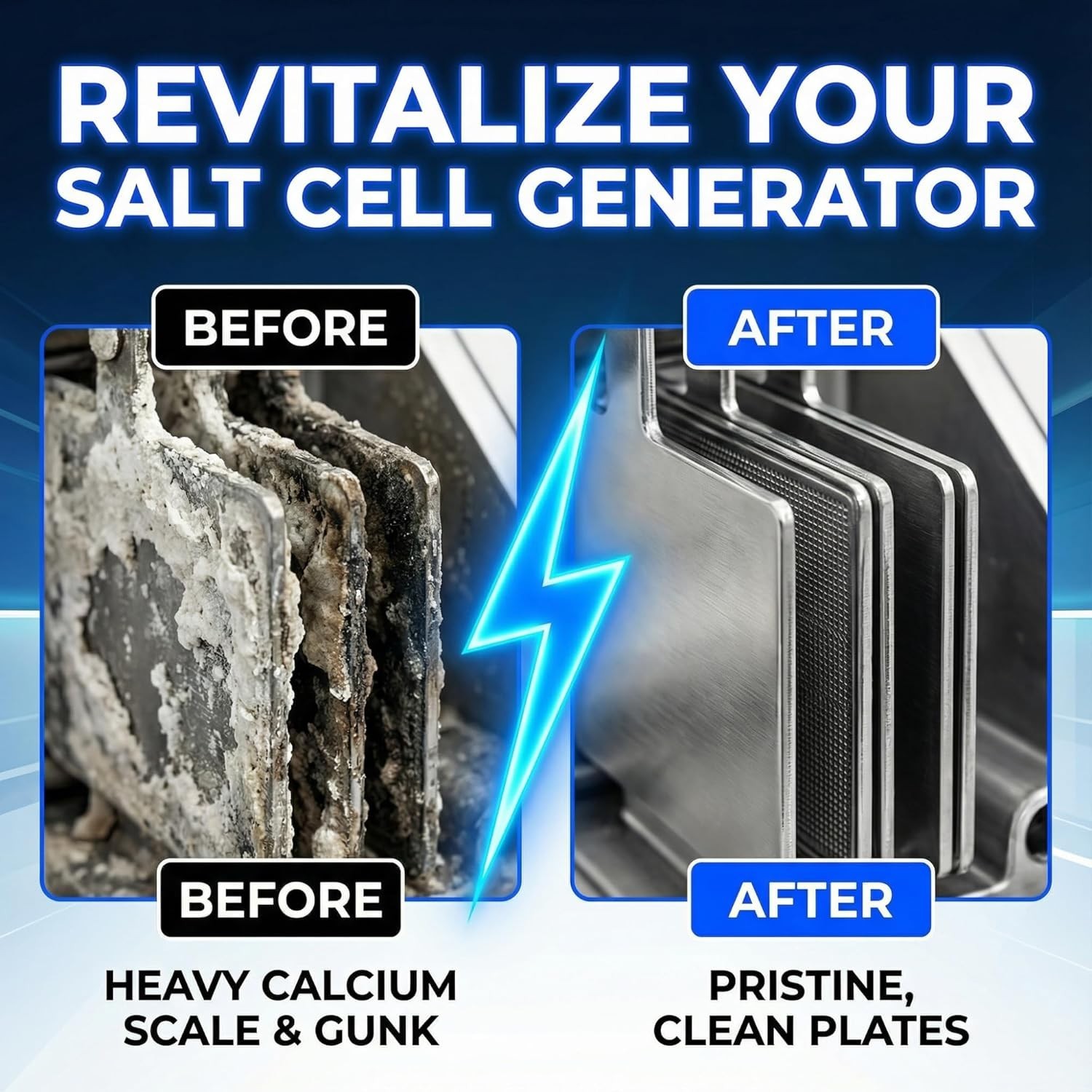 3L Salt Cell Cleaner for Saltwater Pools – Supports SWG Performance & Cleaning