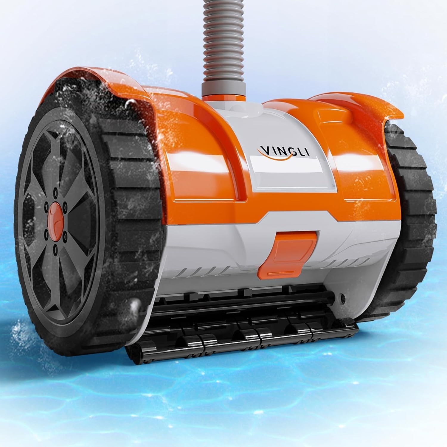2025 Automatic Pool Cleaner: Hassle-Free Maintenance with 39.6ft Heavy-Duty Hose