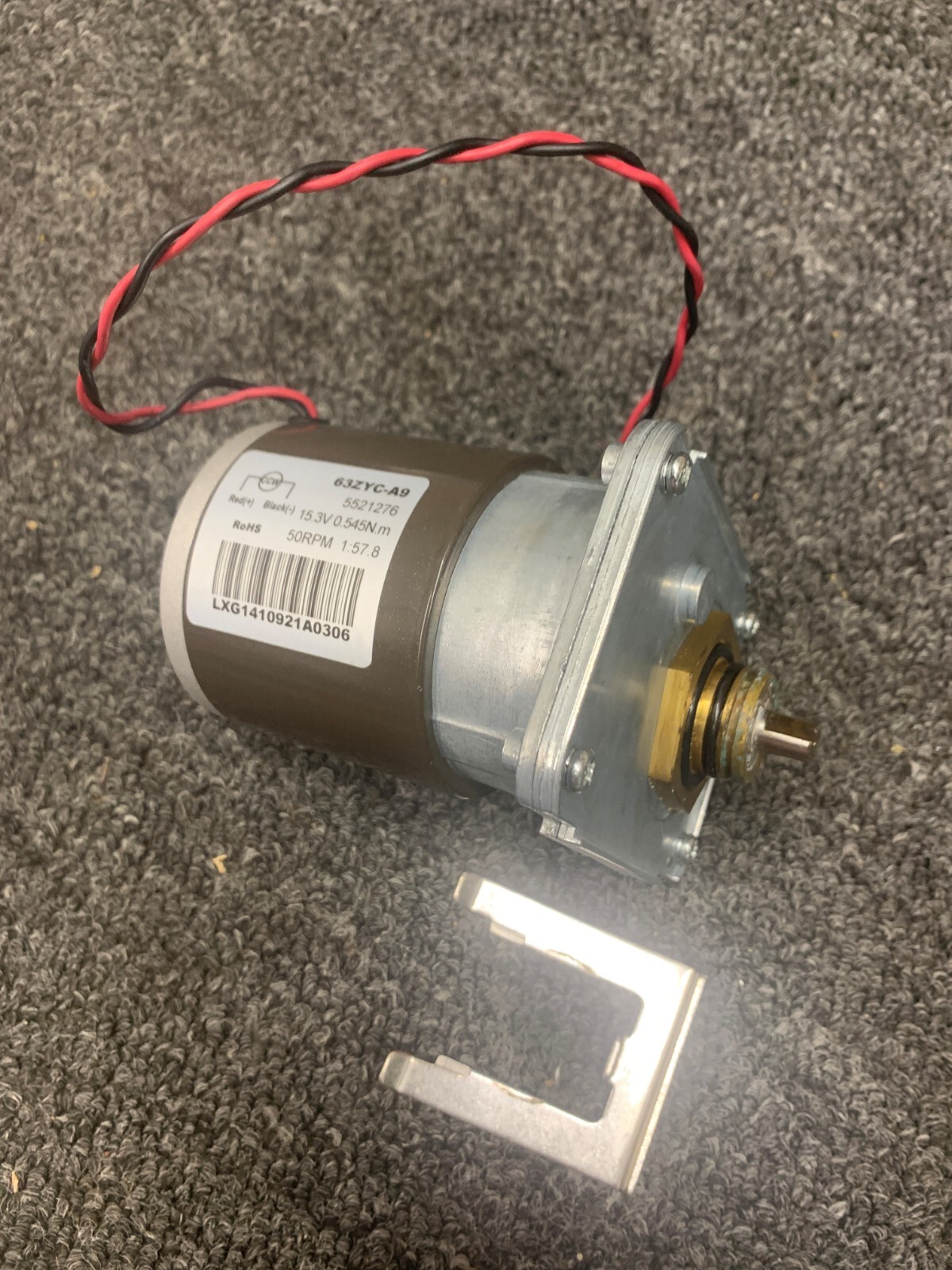 MAYTRONICS DOLPHIN NAUTILUS CC PLUS, S200 DRIVE MOTOR 5521276, 63ZYC-A9 ( USED )